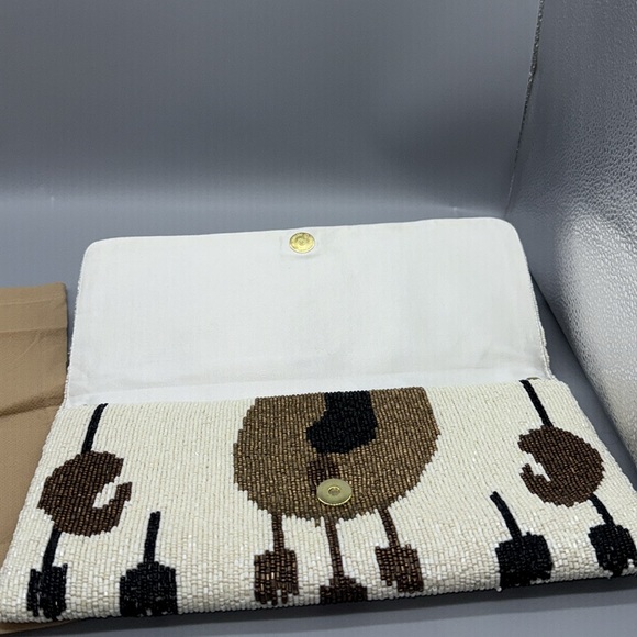 MOYNA BEADED ENVELOPE CLUTCH